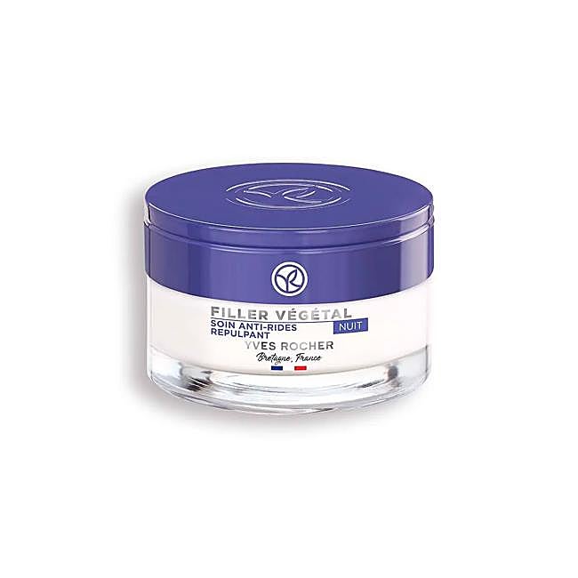 Tratamiento de noche rellenador antiarrugas de Yves Rocher