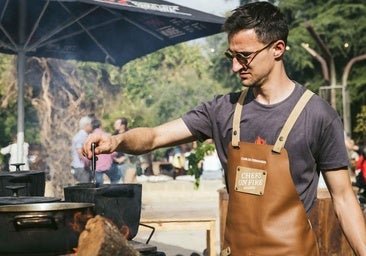 Un momento de la primera edición de Chefs on fire, la cita gastrónomica perfecta para comenzar el otoño en Madrid.