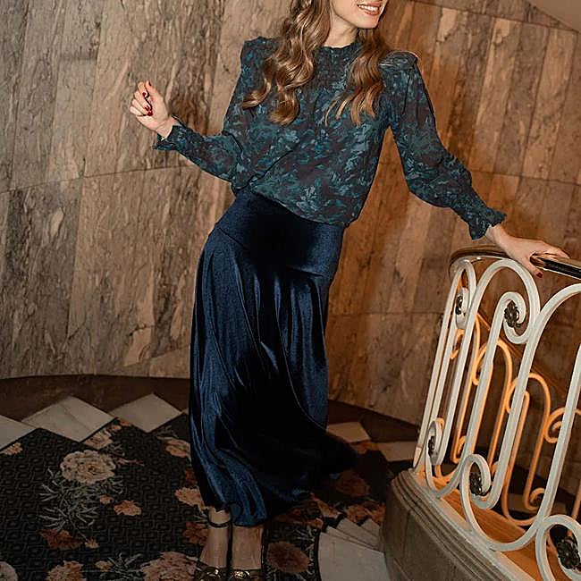 Falda azul de Muscari, 30,07 euros.