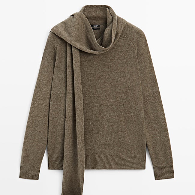 Jersey de punto de Massimo Dutti (99,95 euros)