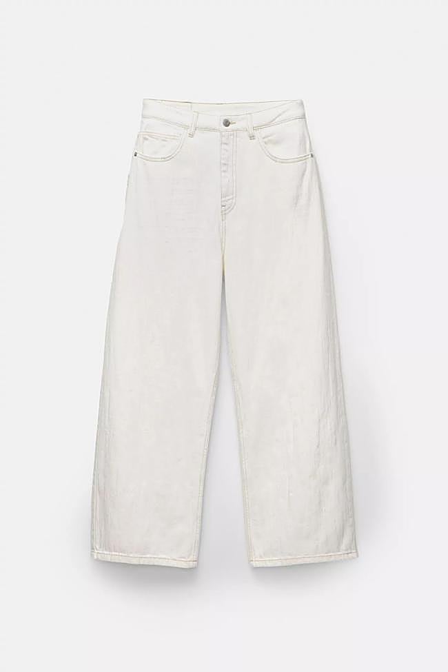 Jeans baggy blancos textura (35,99€)
