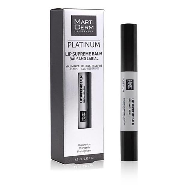 Platinum Lip Supreme Balm, de Martiderm. Precio: 13.95 euros.