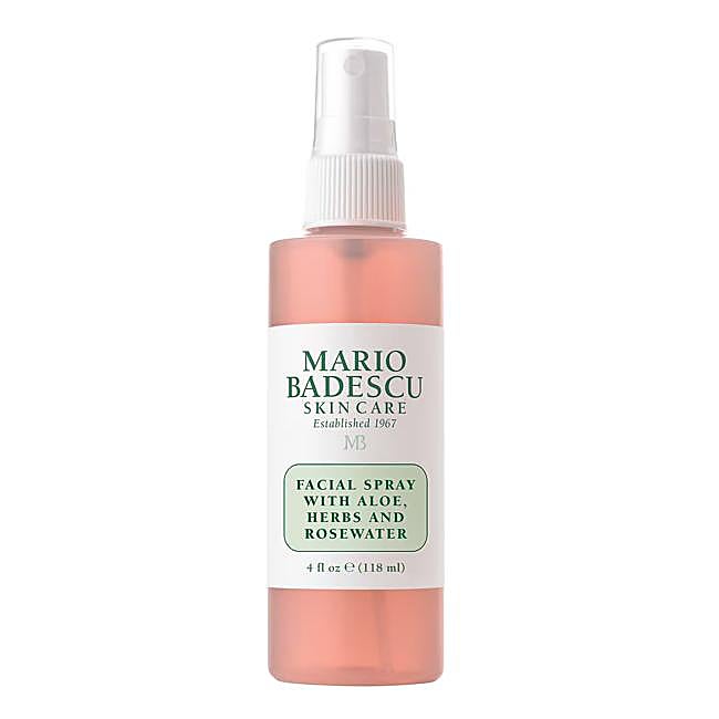Spray facial agua de rosas, de Mario Badescu. Precio: 12 euros.