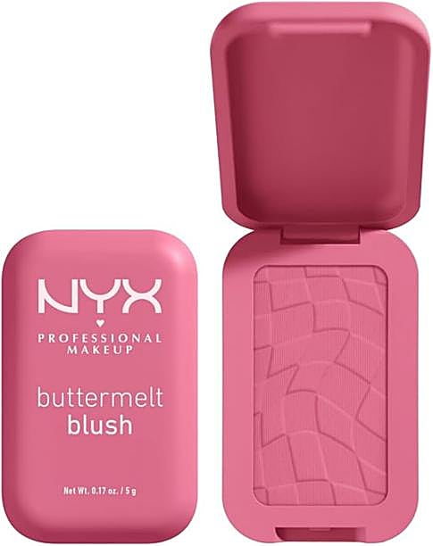 Buttermelt Powder Blush, de NYX. Precio: 8.45 euros.