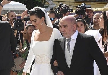 La tiara que casi no luce Bárbara Mirjan el día de su boda