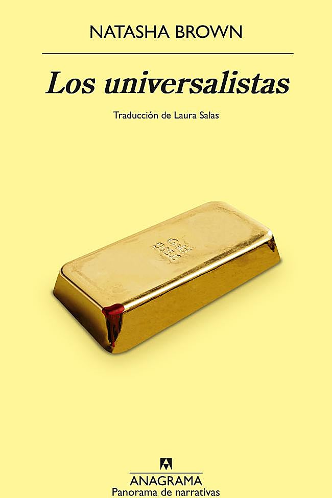 Portada de Los universalistas, la nueva novela de Natasha Brown.