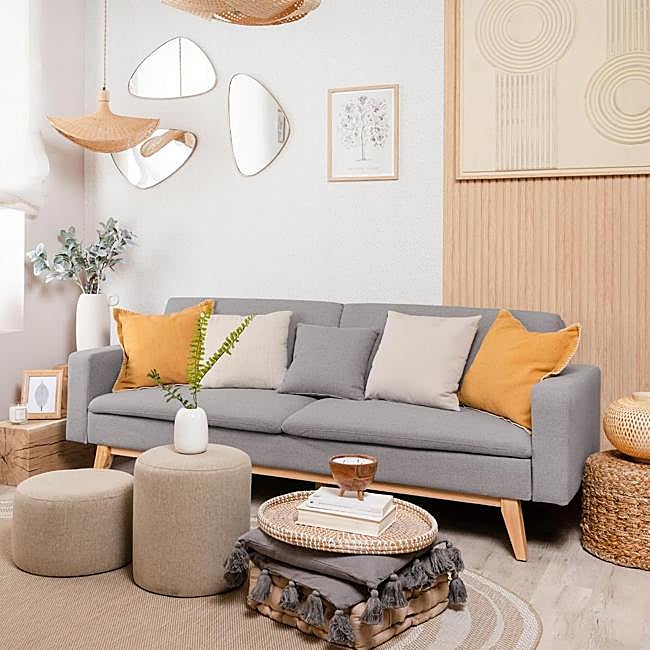 Sofá cama rebajado a 253.77 euros.