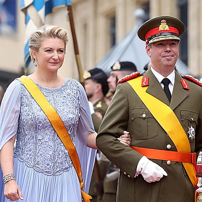 Estefanía y Guillermo, el día de su coronación.