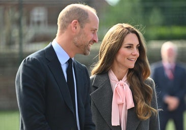 Los príncipes de Gales, Kate Middleton y Guillermo de Inglaterra, en una imagen reciente.