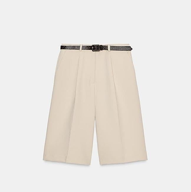 Bermuda larga cinturón (27,95€)