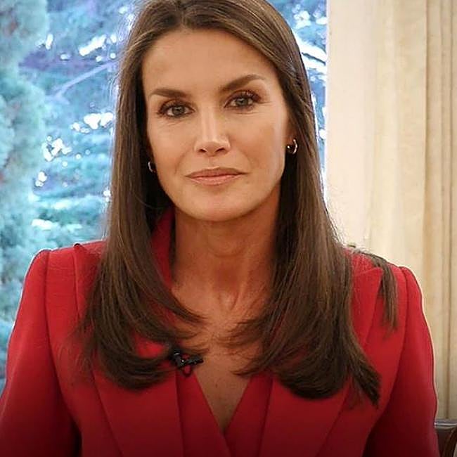 Lla reina, en el discurso de 2020.