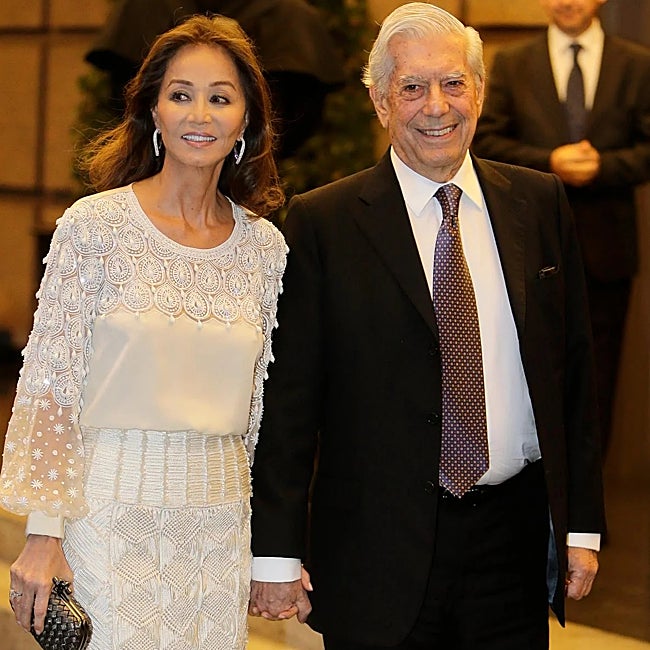 Isabel Preysler junto a Mario Vargas Llosa.