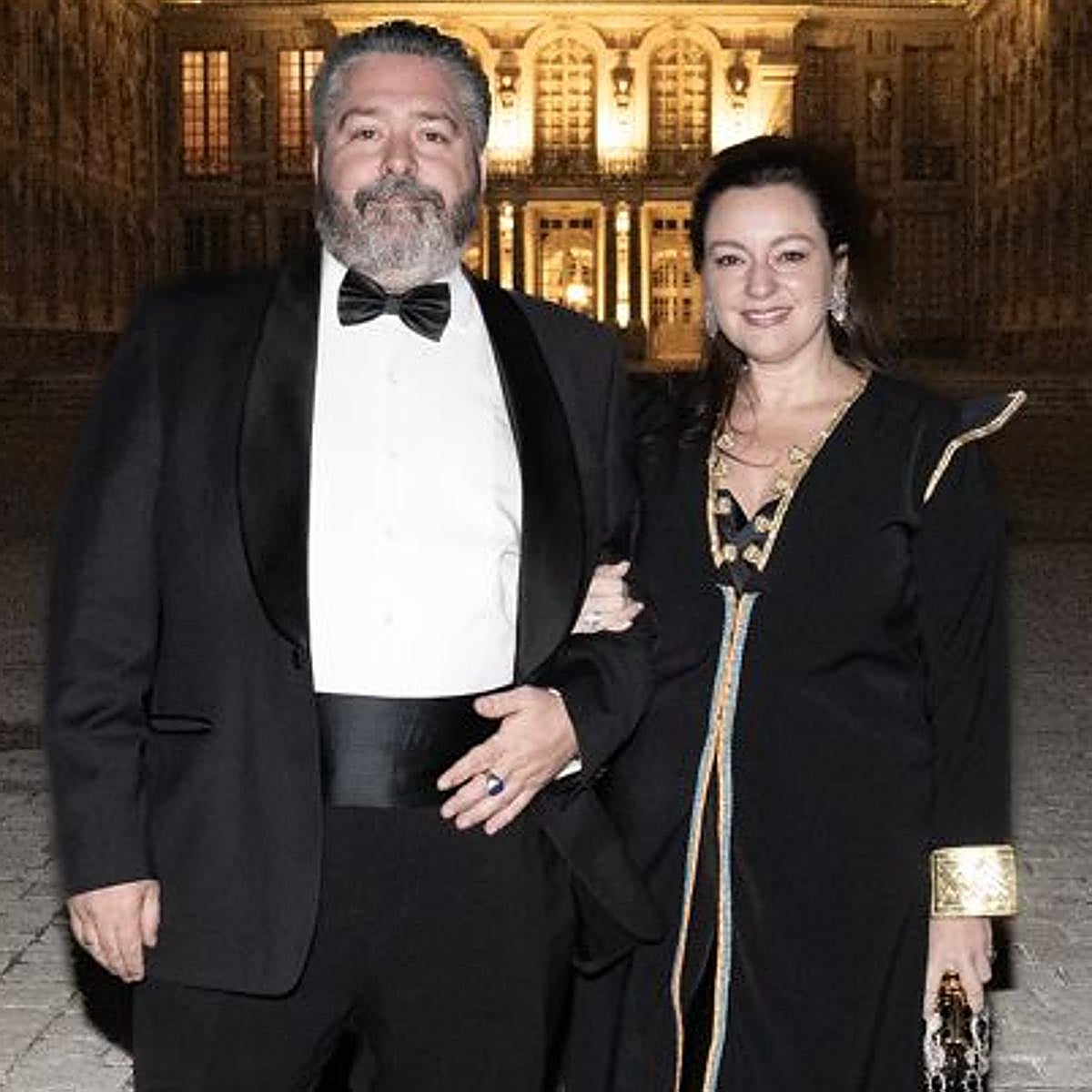 Jorge Romanov y Victoria Romanovna han estado en estos días en Roma y en Versalles.