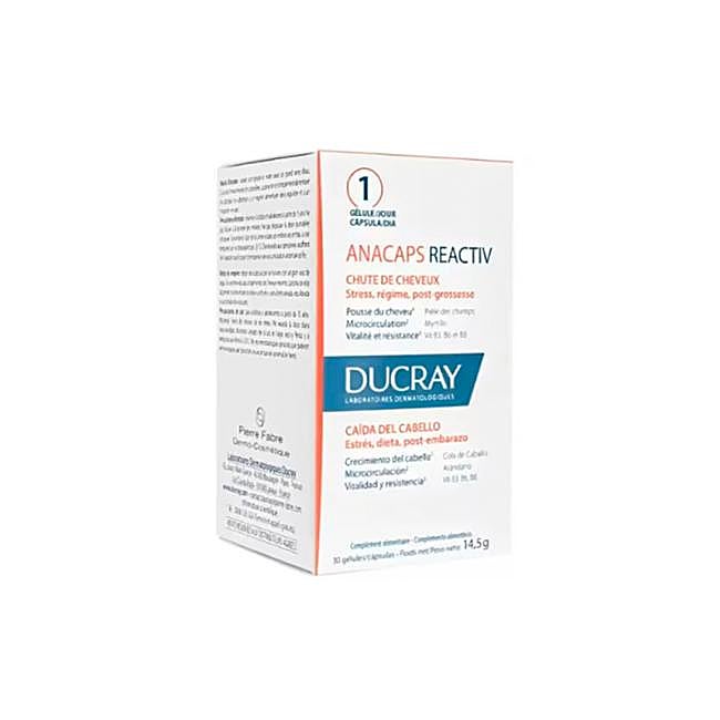 Suplemento para el cabello Anacaps Reactiv de Ducray