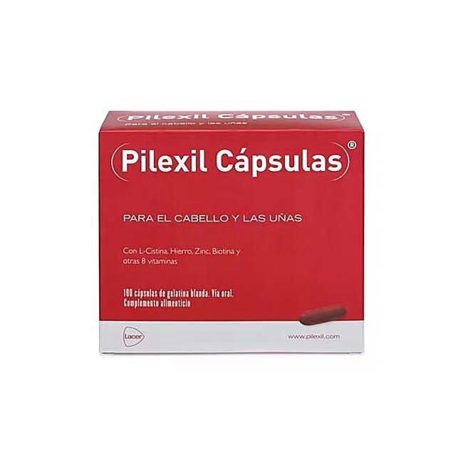Suplemento para el cabello de Pilexil.