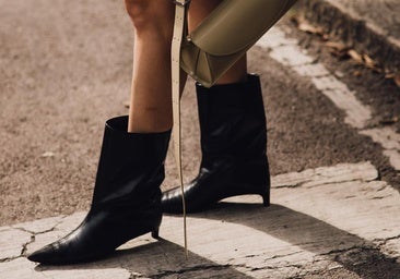 Botines de tacón cómodo