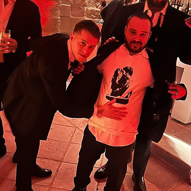 La camisetas que recordaban el día señalado.