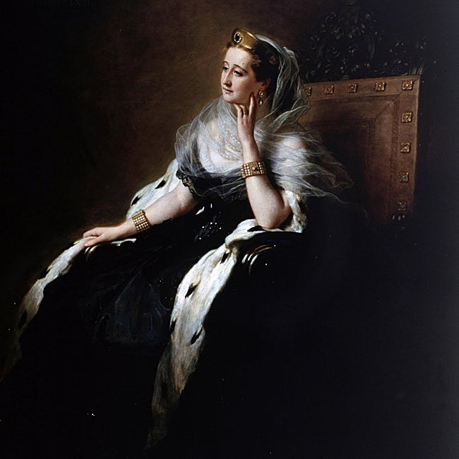 La emperatriz Eugenia de Montijo.