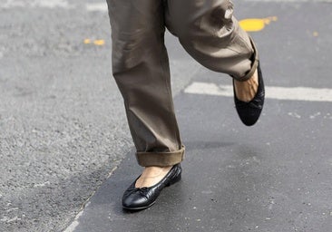 Nunca pensé encontrar unas bailarinas tan cómodas para el otoño en Zara