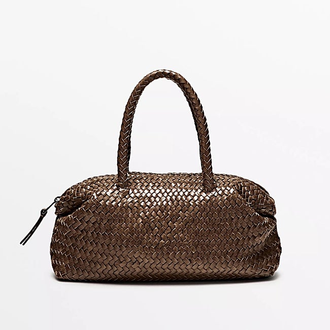 Bolso trenzado de Massimo Dutti (169 euros)