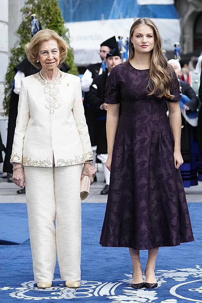 La princesa Leonor en la entrega de los Premios Princesa de Asturias 2025.