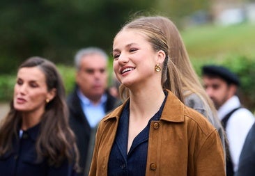 La princesa Leonor en Valdesoto, Premio Pueblo Ejemplar 2025.