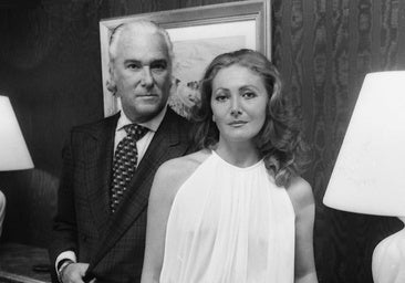 José Luis de Vilallonga y Syliane Stella, una mujer sofisticada y cosmopolita.