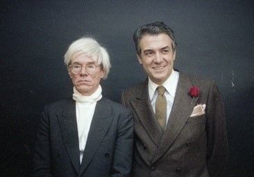Andy Warhol y Fernando Vijande, protagonistas de Más que pistolas, cuchillos y cruces.