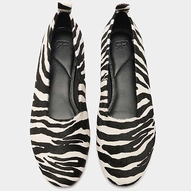 Bailarinas con estampado animal de Parfois (45,99 euros)