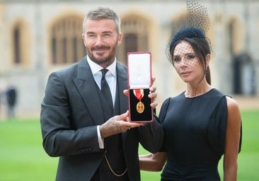Victoria Beckham derrochó estilo y elegancia en Windsor.