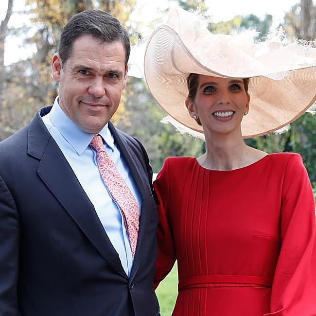 Luis Alfonso de Borbón y Margarita Vargas.