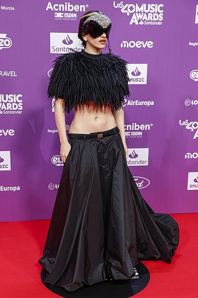 Rosalía en LOS40 Music Awards Santander 2025
