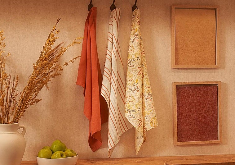 Paños de cocina de algodón de La Mallorquina.