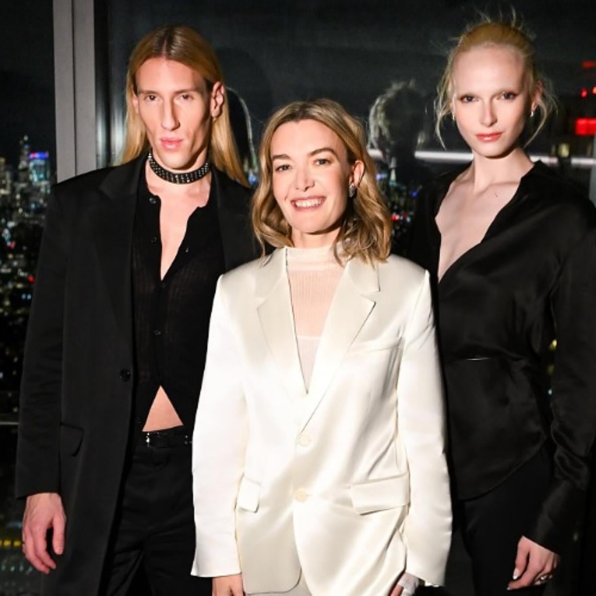 Marta Ortega en una fiesta en Nueva York