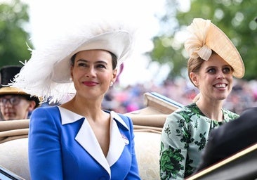 Sophie Winkleman, más conocida como Lady Frederick Windsor, en Ascot.