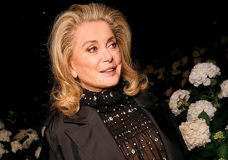 La actriz Catherine Deneuve.