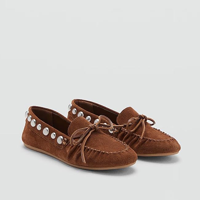 Zapatos marrones de Mango (69,99 euros)