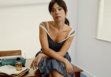 La actriz Anna Castillo, embajadora de belleza de Miu Miu España.