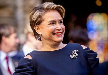 La gran duquesa María Teresa de Luxemburgo.