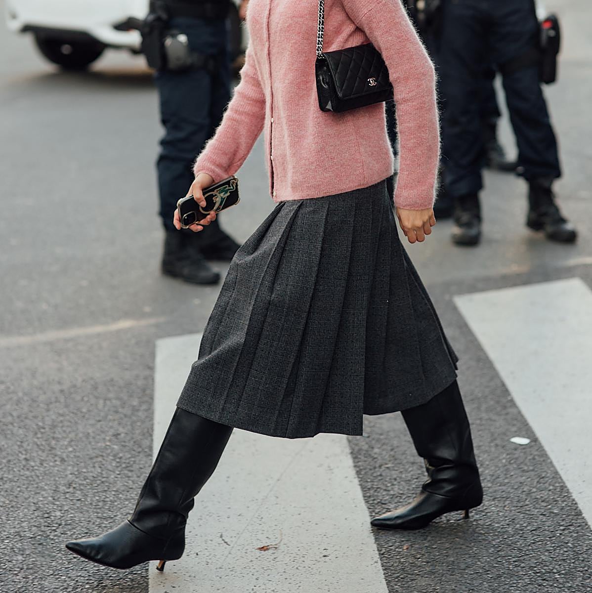 Las kitten boots combinan con todo.