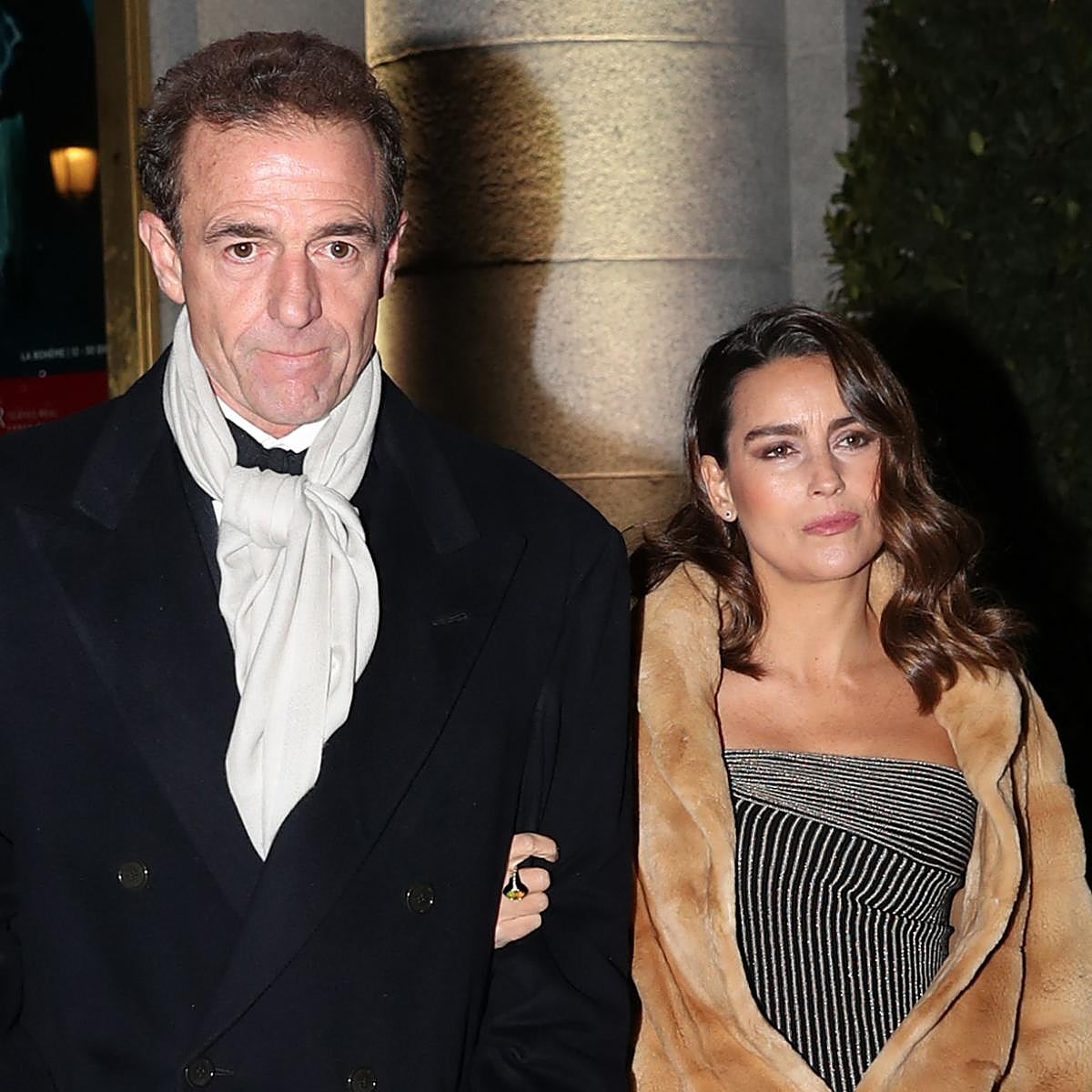 Alessandro Lequio junto a su esposa, María Palacios.