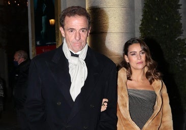 Alessandro Lequio junto a su esposa, María Palacios.