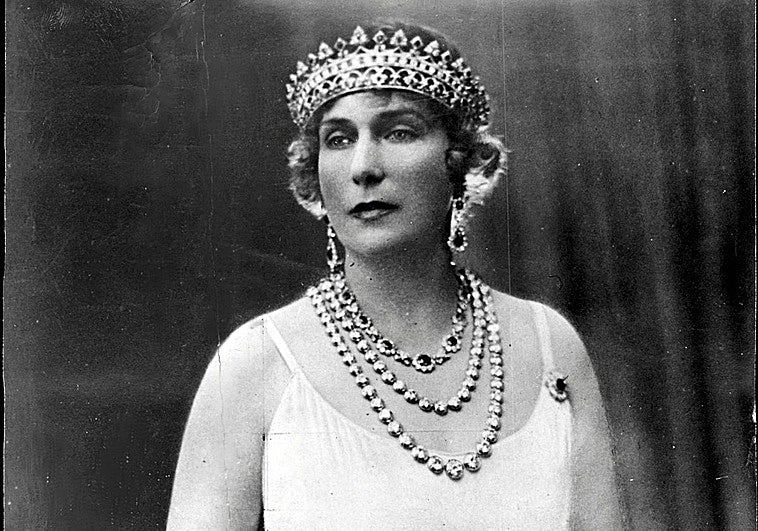 La reina Victoria Eugenia de Battenberg.