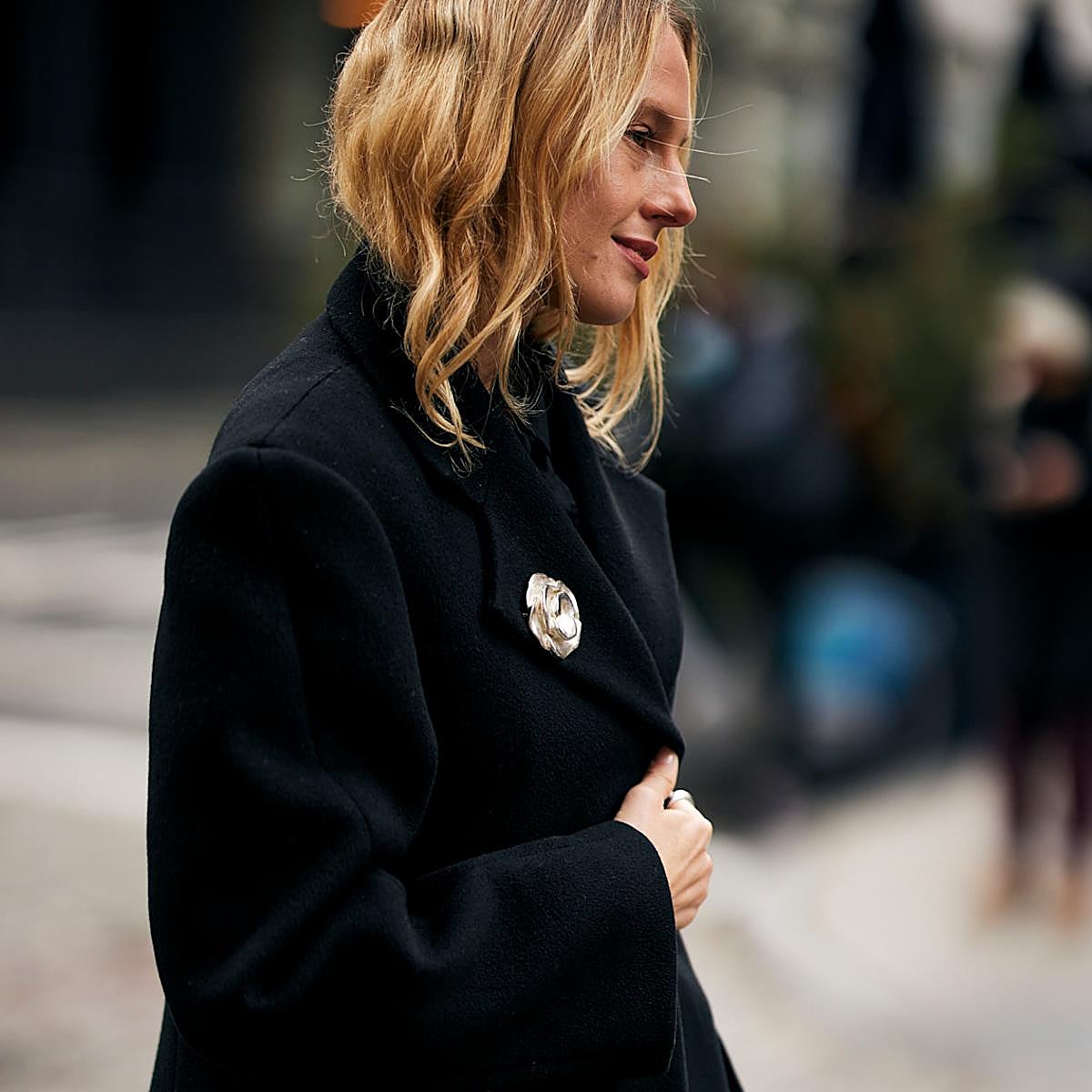 Los broches son el accesorio de moda.