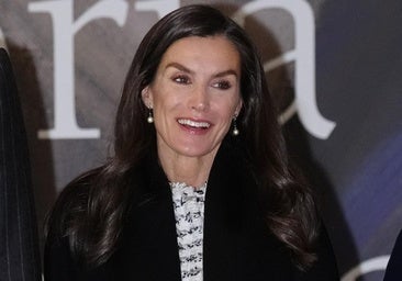 La reina Letizia en la exposición sobre el legado de la reina Victoria Eugenia