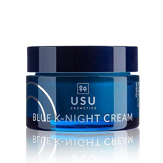 Usu Cosmetics Blue K-Night Crema.
