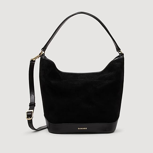 Bolso tote de ante flexible (385€)