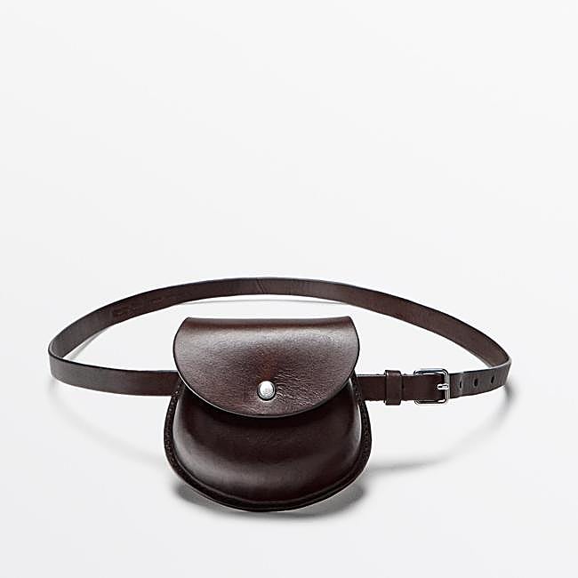 Cinturón pouch piel napa (69,95€)