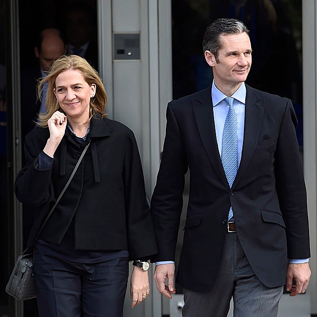La infanta Cristina e Iñaki Urdangarin cuando todavía estaban casados.