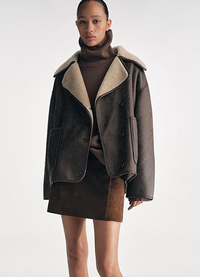 Imagen - Cazadora doble faz Zara Woman Collection. ref. 3548/246/087.